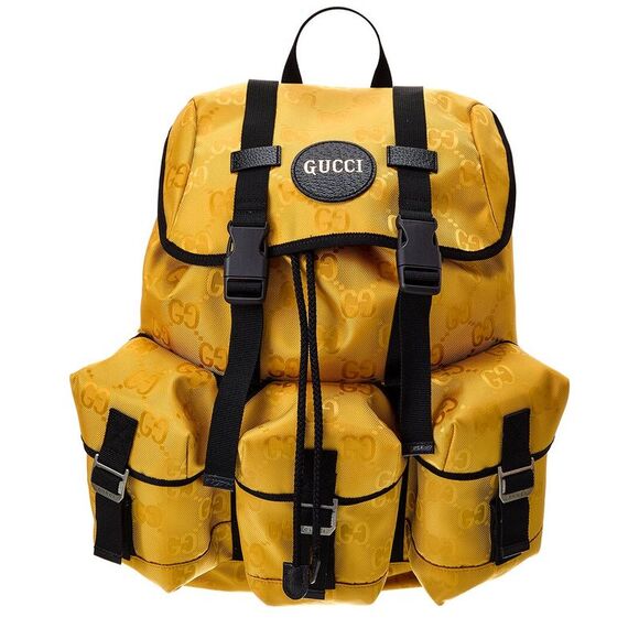 Gucci Off The Grid Backpack, Yellow - Picture 1 of 5